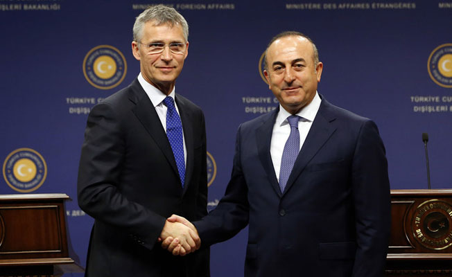 NATO Genel Sekreteri Stoltenberg, Çavuşoğlu ve Canikli ile Görüştü
