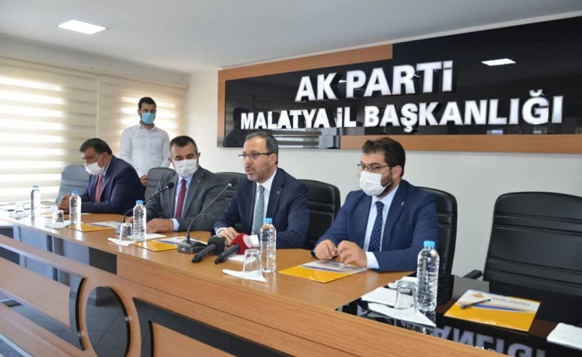 Bakan Kasapoğlu’ndan AK Parti İl Başkanlığına ziyaret
