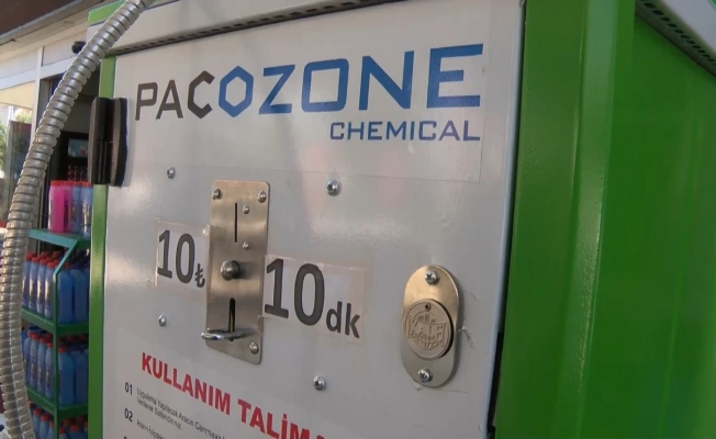 Korona virüse karşı araçları ozon gazı ile koruma yöntemi