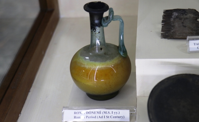 2 bin yıllık yağdanlık Malatya Arkeoloji Müzesi'nde sergileniyor