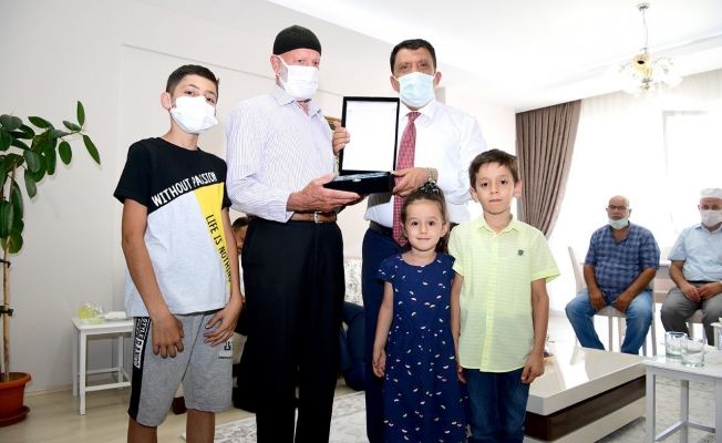 Malatya'da Şehit ve gazi ailelerine ziyaret