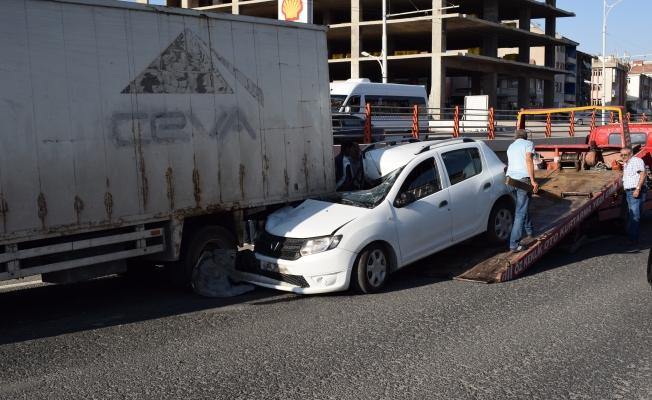 Malatya'da trafiği felç eden zincirleme kaza: 1 yaralı