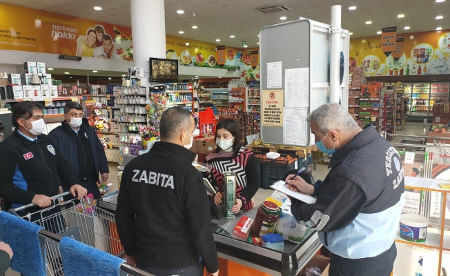 Malatya’da market denetimleri son sürat devam ediyor