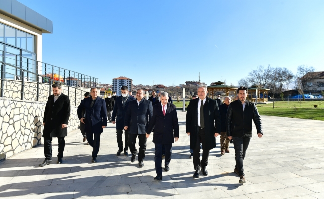 Milletvekili Çakır'dan Kaynarca Sosyal Tesis Ve Park Alanına inceleme