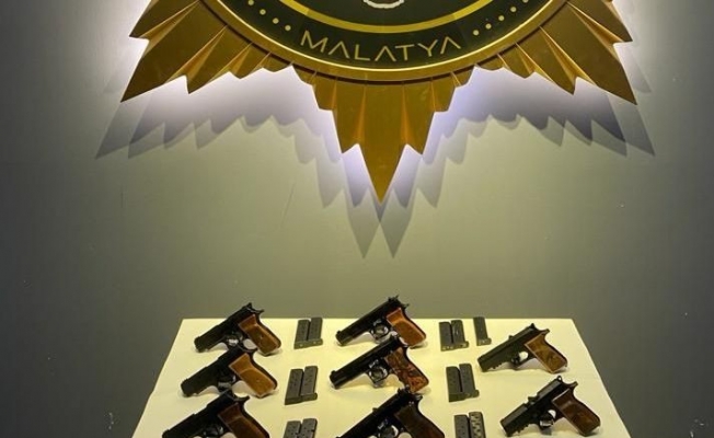 Malatya’da silah ticaretine 2 gözaltı  