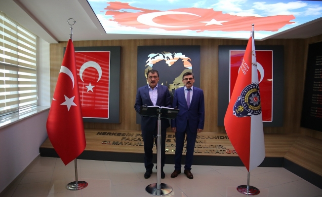 Başkan Gürkan’dan Dağdeviren’e ziyaret