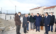 Başkan Gürkan, Usta Şagirt Kümbeti restorasyon çalışmalarını inceledi