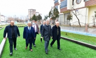 Başkan Çınar, İnönü Mahallesi Spor Kompleksi’ni inceledi