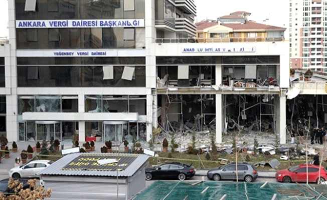 Ankara Vergi Dairesi'ndeki patlamaya ilişkin yeni gelişme