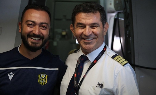 Malatyalı pilottan Yeni Malatyaspor'a anonslu jest