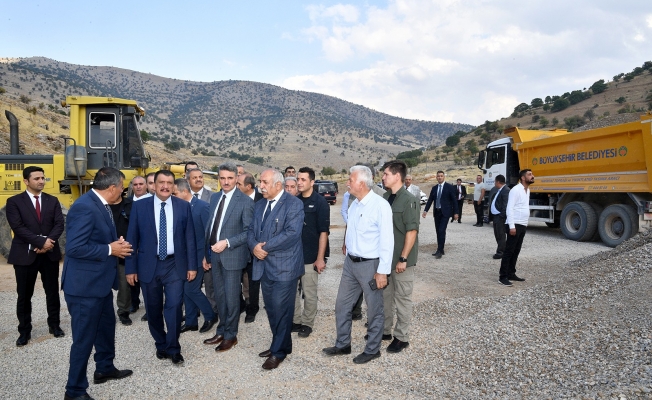 Başkan Gürkan'dan Doğanyol'a ziyaret!