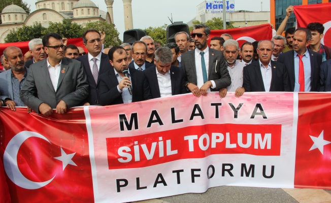 Malatya Sivil Toplum Platformu'dan Barış Pınarı Herakatı'na destek!