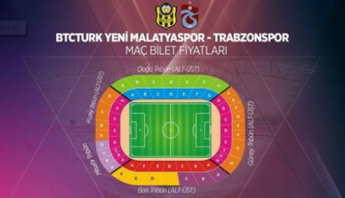 İşte Yeni Malatyaspor-Trabzonspor maçının bilet fiyatları!