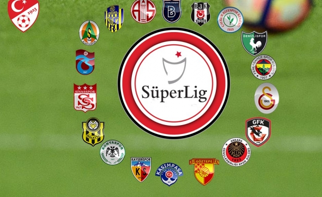 Süper Lig'de üç haftalık program açıklandı
