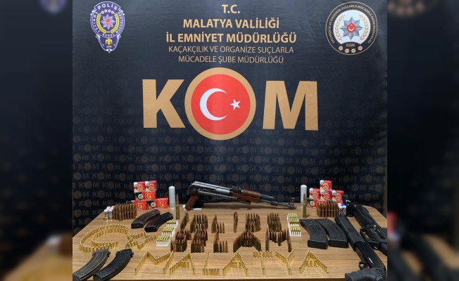 Malatya'da silah kaçakçılığı ve gasp şüphelisi 7 kişi gözaltına alındı!