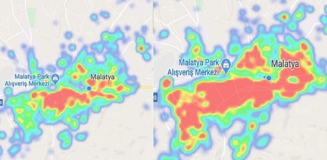 Malatya’da kırmızı bölge yaygınlaşıyor