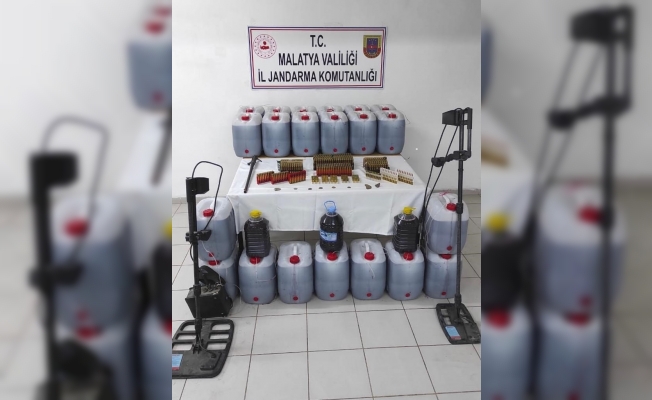 Malatya'da sahte içki operasyonu: 481 litre ele geçti
