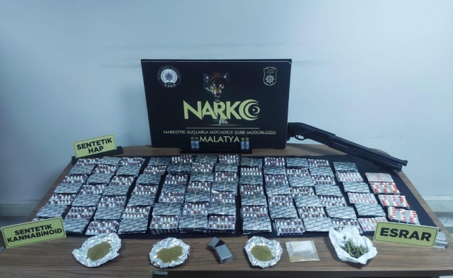 Malatya'da uyuşturucu operasyonu: 14 gözaltı
