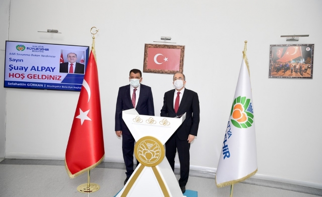 Milli Savunma Bakan Yardımcısı Alpay, Başkan Gürkan’ı ziyaret etti 