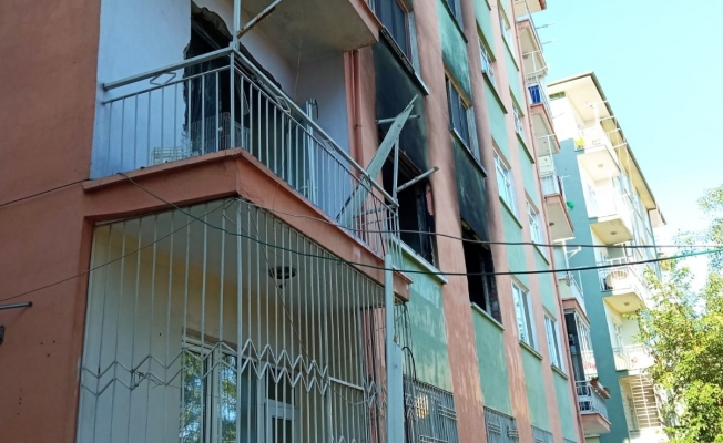 Apartman dairesinde patlama: 1 yaralı