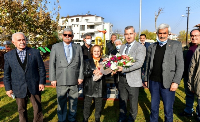 Başkan Çınar, Samanlı’daki park alanını inceledi