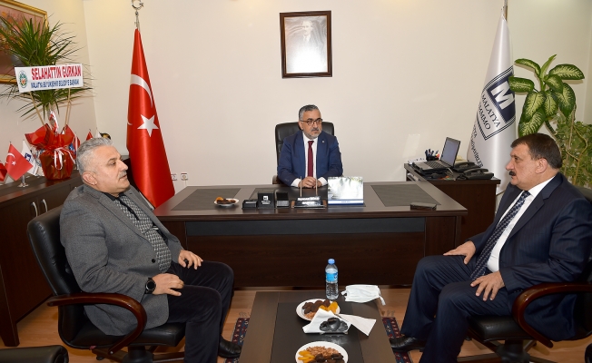 Başkan Gürkan, Muhasebe ve Mali Müşavirler Odasını ziyaret etti