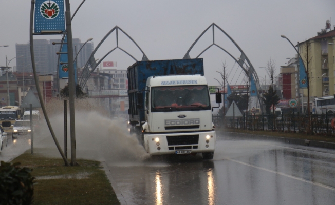 Malatya’da sağanak etkili oldu