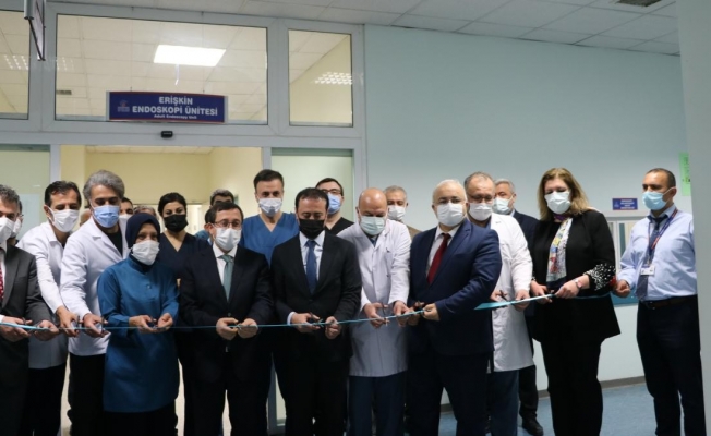 TÖTM'de Yetişkin Endoskopi Ünitesi'nin yeni yeri törenle açıldı  