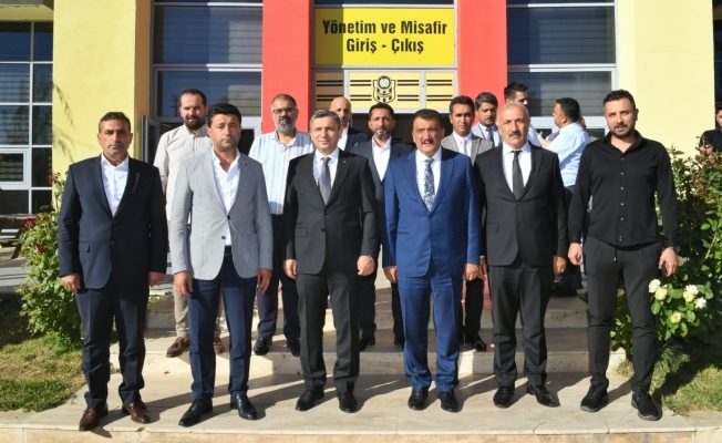 Başkan Gürkan ve Vali Şahin’den Yeni Malatyaspor’a hayırlı olsun ziyareti