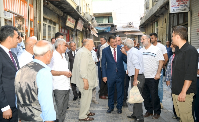 Başkan Gürkan Akpınar esnafıyla bir araya geldi