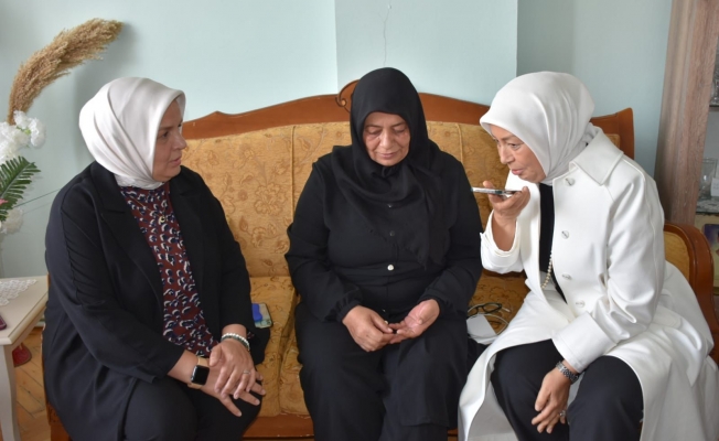 Cumhurbaşkanı Erdoğan, Malatyalı şehidin annesi ile görüştü