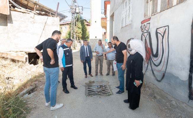 Doğanşehir'in Fındık Mahallesi'nde altyapı yenileniyor
