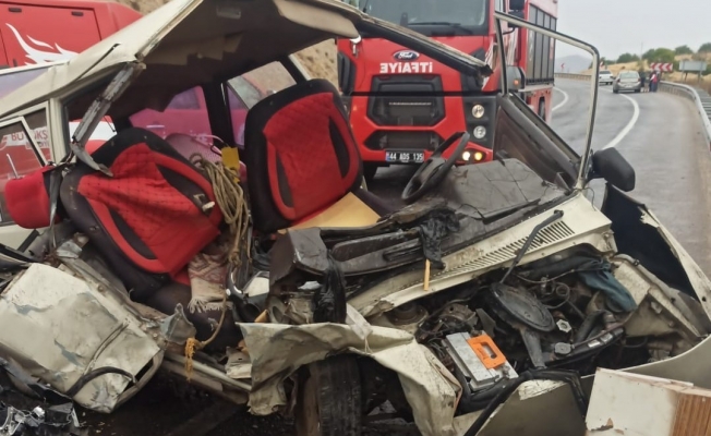 Malatya’da feci kaza: 1 ölü, 4 yaralı