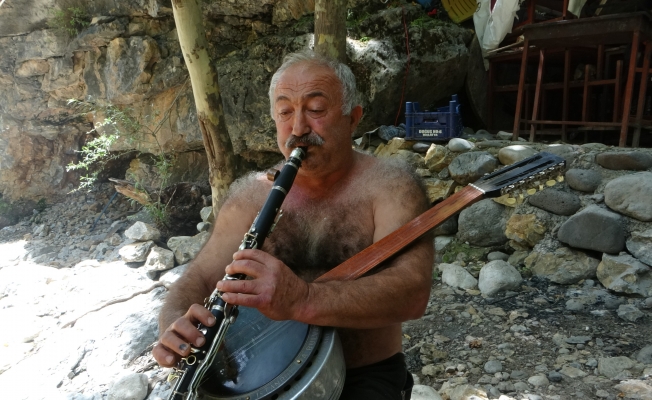 Arapgir’in cümbüşlü klarnetli tarzanı yaz sezonunu açtı