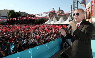 Erdoğan Malatya’dan ABD'ye sert mesajlar verdi