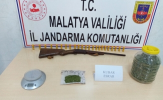 Malatya’da jandarmadan esrar operasyonu: 8 gözaltı