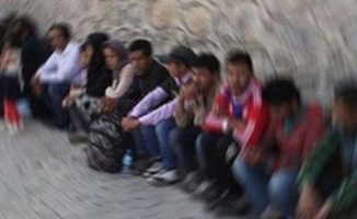 Malatya'da 16 kaçak göçmen yakalandı