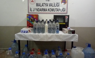 Malatya’da sahte içki operasyonu: 1 gözaltı