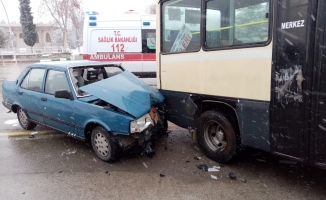 Malatya'da trafik kazası: 3 yaralı!