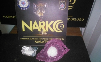 Malatya'da uyuşturucu operasyonu: 1 tutuklama!