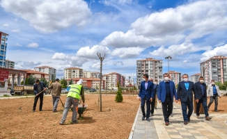 Malatya’daki 30 dönümlük park büyük oranda tamamlandı