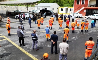 Güder'den temizlik işçilerine 1 Mayıs müjdesi