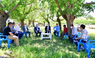 Milletvekili Çakır ve Başkan Çınar'dan kırsal mahallelere ziyaret