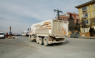 Malatya'da ağır tonajlı kamyonlar tehlike oluşturuyor! Mahalleli isyan etti!