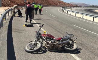 Hekimhan'da motosiklet kazası: 1 ölü, 1 ağır yaralı