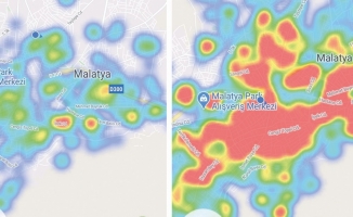 Malatya'da korkutan tablo! Harita 15 günde kırmızıya dönüştü!