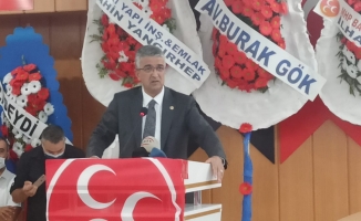 MHP Genel Başkan Yardımcısı Aydın Malatya'da konuştu... "Yunanistan’ı maşa olarak sahaya sürüyorlar"