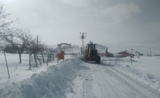 Kar nedeniyle kapanan 698 mahalle yolu ulaşıma açıldı