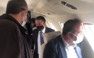 Bakanın arızalanan uçağı Malatya'ya acil iniş yaptı!