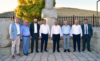 Bursa'nın başkanları Malatya'yı gezdi